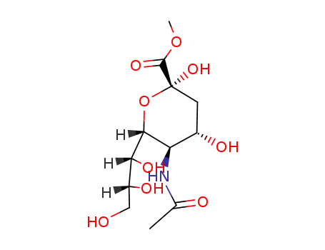 (2R,3R,4S)-3-acetamido-4-hydroxy-2-((1R,2R)-1,2,3-trihydroxypropyl)-3,4-dihydro-2H-pyran-6-carboxylic acid