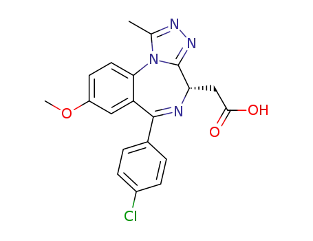 [(4S)-6-(4-chlorophenyl)-1-methyl-8-(methyloxy)-4H-[1,2,4]triazolo[4,3-a][1,4]benzodiazepin-4-yl]acetic acid