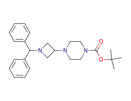 tert-butyl 4-(1-benzhydrylazetidin-3-yl)piperazine-1-carboxylate