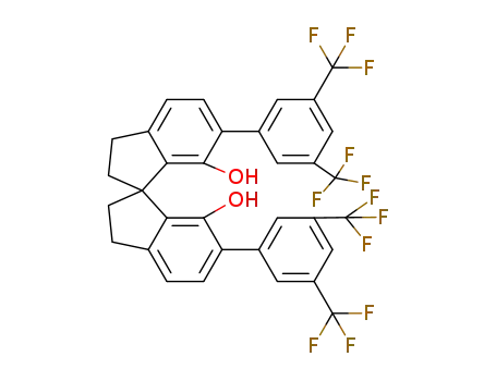 (R)-6,6'-bis[3,5-bistrifluoromethylphenyl]-2,2',3,3'-4H-1,1'-spiro bis[1H-indole]-7,7'-diphenol